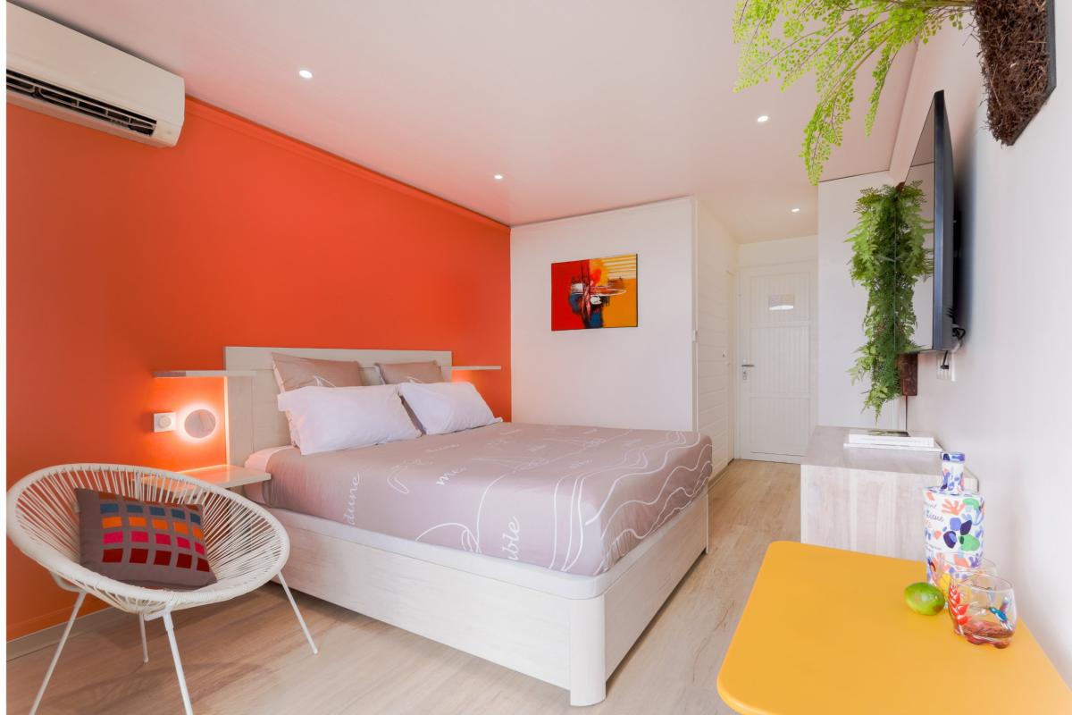 Location_Appartement Anse Mitan_Les_Trois_Ilets_Martinique Chambre vue de la terrasse